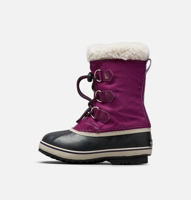 Botas Nieve Sorel Niños - Youth Yoot Pac™ Nylon Moradas/Negras - 57689-EILQ